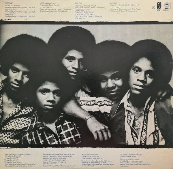 Jacksons, The - The Jacksons (LP Tweedehands)