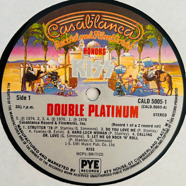 Kiss - Double Platinum (LP Tweedehands)