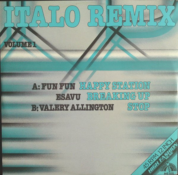 Various - Italo Remix (Volume 1) (12" Tweedehands)