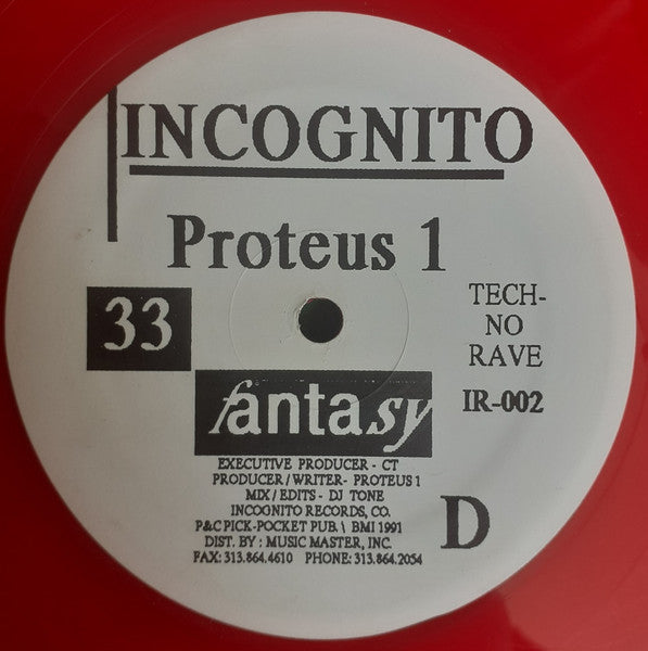 Proteus 1 - Amnesia (12" Tweedehands)