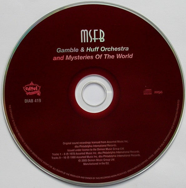 MFSB - Gamble & Huff Orchestra And Mysteries Of The World (CD)