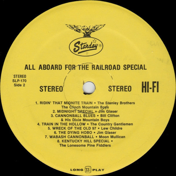 Various - All Aboard! For The Railroad Special (LP Tweedehands) - Discords.nl