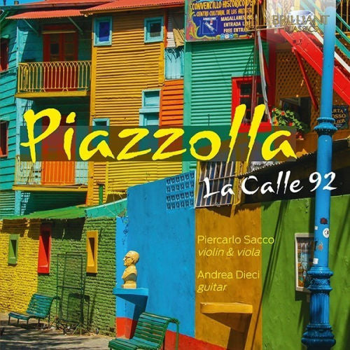 Piercarlo Sacco / Andrea Dieci - Piazzolla: la calle 92 (CD) - Discords.nl