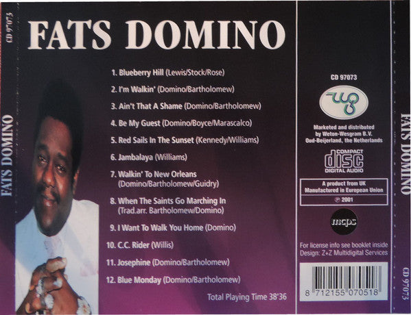 Fats Domino - Fats Domino (CD Tweedehands) - Discords.nl