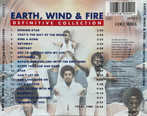 Earth, Wind & Fire - Definitive Collection (CD)