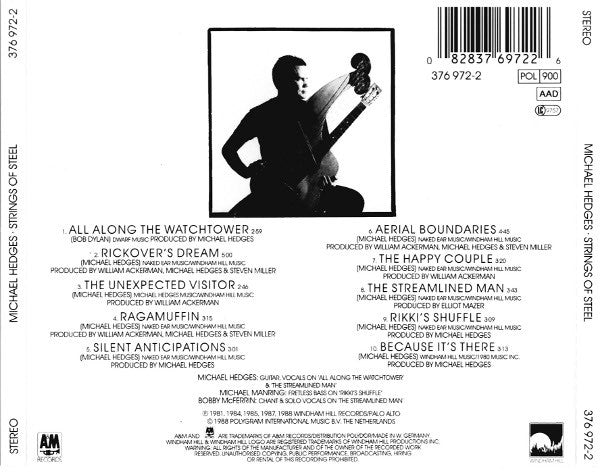 Michael Hedges - Strings Of Steel (CD Tweedehands)
