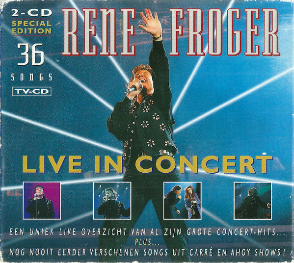 René Froger - Live In Concert (CD Tweedehands)