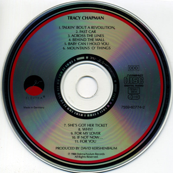 Tracy Chapman - Tracy Chapman (CD Tweedehands)