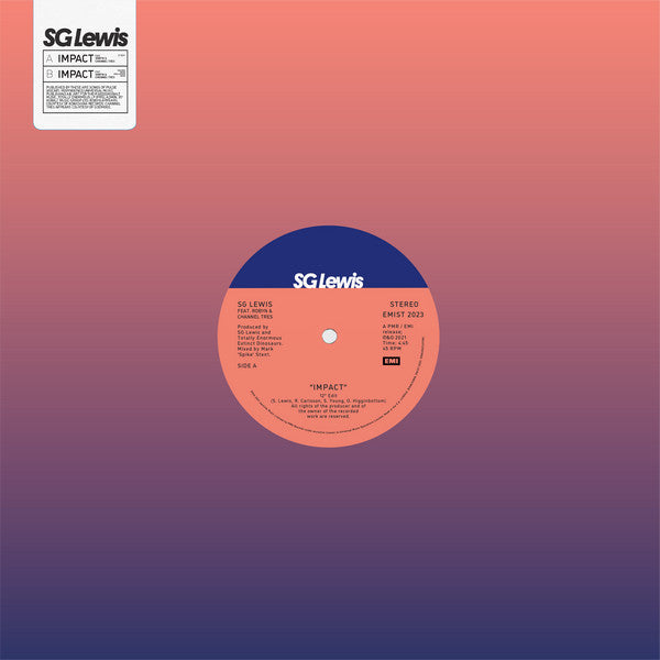 SG Lewis - Impact (feat. Robyn & Channel Tres) (12-inch) - Discords.nl