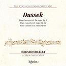 Shelley, Howard - Dussek: Piano Concertos Opp.3, 14 & 49 (CD) - Discords.nl