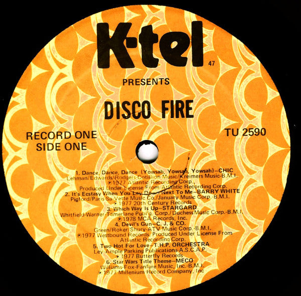 Various - Disco Fire (Volume 1) (LP Tweedehands)