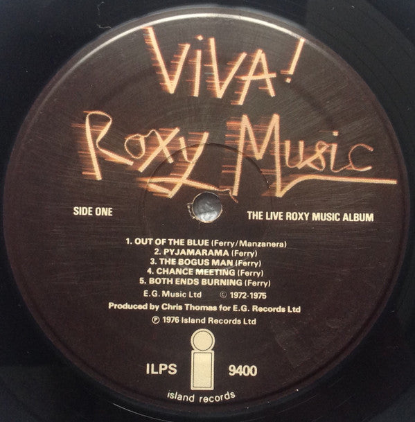 Roxy Music - Viva! Roxy Music (The Live Roxy Music Album) (LP Tweedehands)