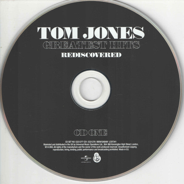 Tom Jones - Greatest Hits Rediscovered (CD Tweedehands)