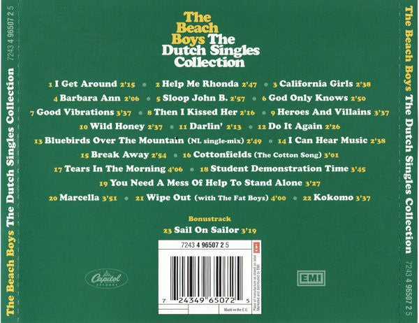 Beach Boys, The - The Dutch Singles Collection (CD)