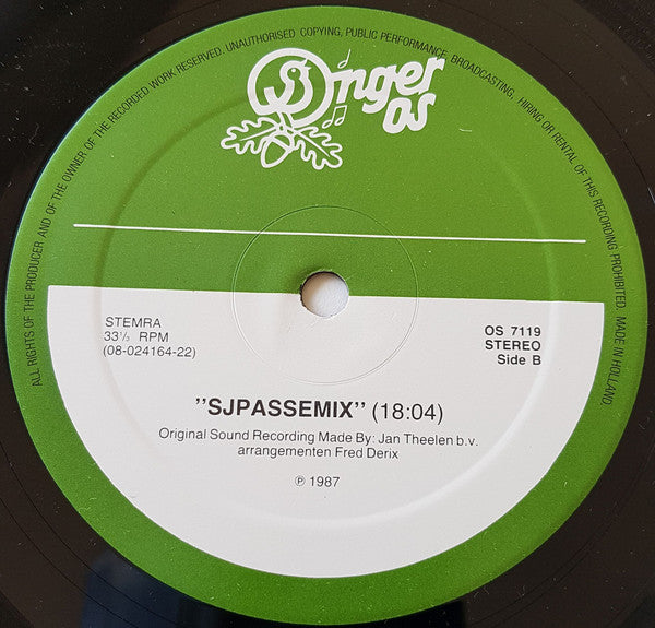 Unknown Artist - Sjpassemix (LP Tweedehands)