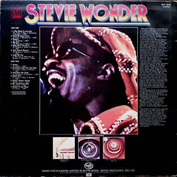 Stevie Wonder - Light My Fire (LP Tweedehands)