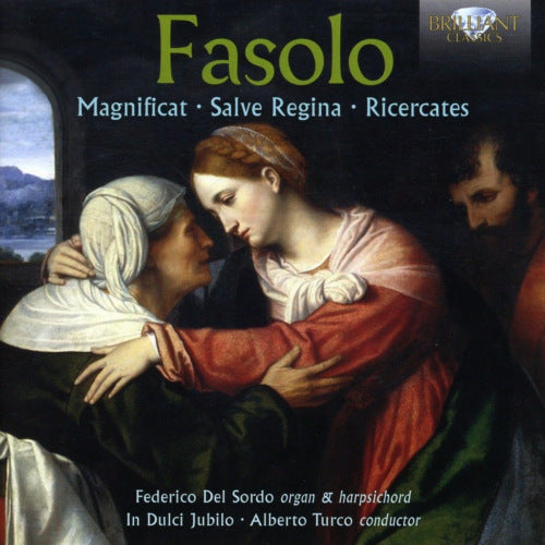 Federico Del Sordo - Fasolo: magnificat, salve regina, ricercates (CD) - Discords.nl