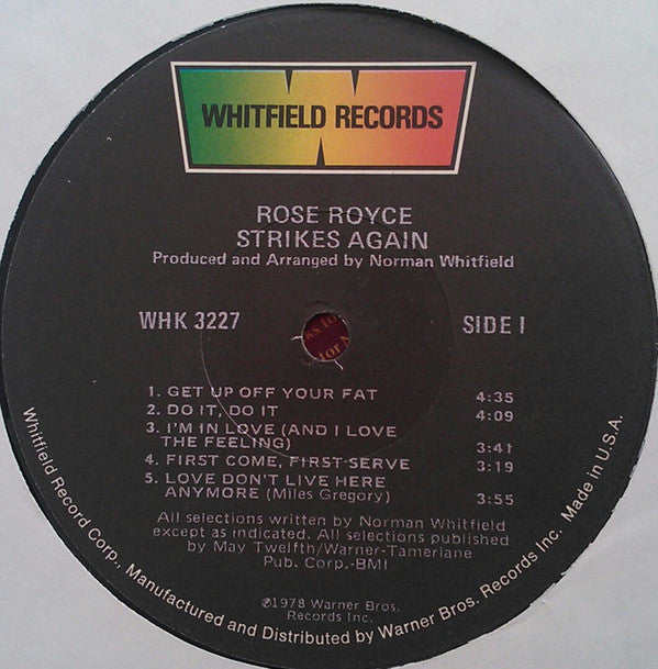 Rose Royce - Strikes Again (LP Tweedehands)