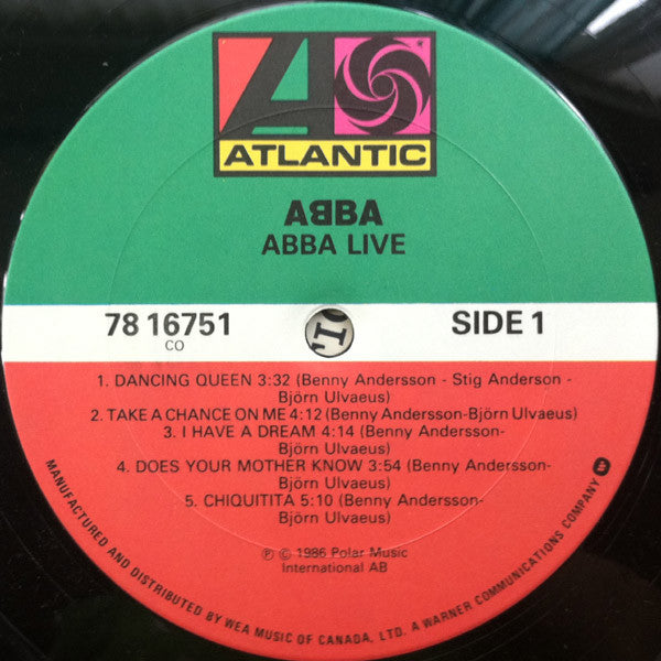 ABBA - Live (LP Tweedehands)