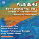 Claudia Stein - Elisaveta Blumina - Szczecin Philh - Flute concertos nos. 1 and 2 - 12 pieces for flute (CD) - Discords.nl