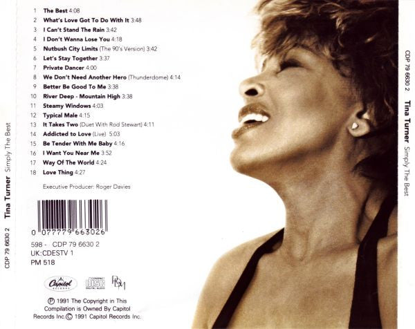 Tina Turner - Simply The Best (CD Tweedehands) - Discords.nl