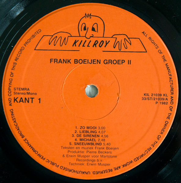 Frank Boeijen Groep - Twee (LP Tweedehands)