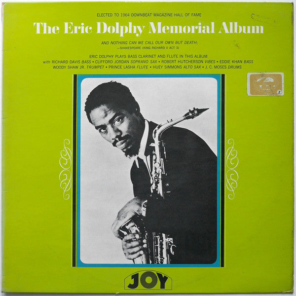 Eric Dolphy - The Eric Dolphy Memorial Album (LP Tweedehands) - Discords.nl