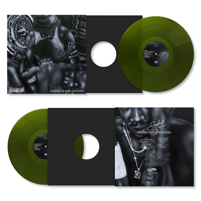 Seafood Sam - Standing on giant shoulders (forest green) (LP) | Discords.nl