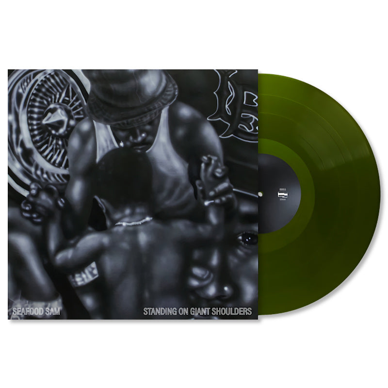 Seafood Sam - Standing on giant shoulders (forest green) (LP) - Discords.nl