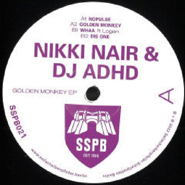 Nikki Nair - Golden monkey ep (12-inch)