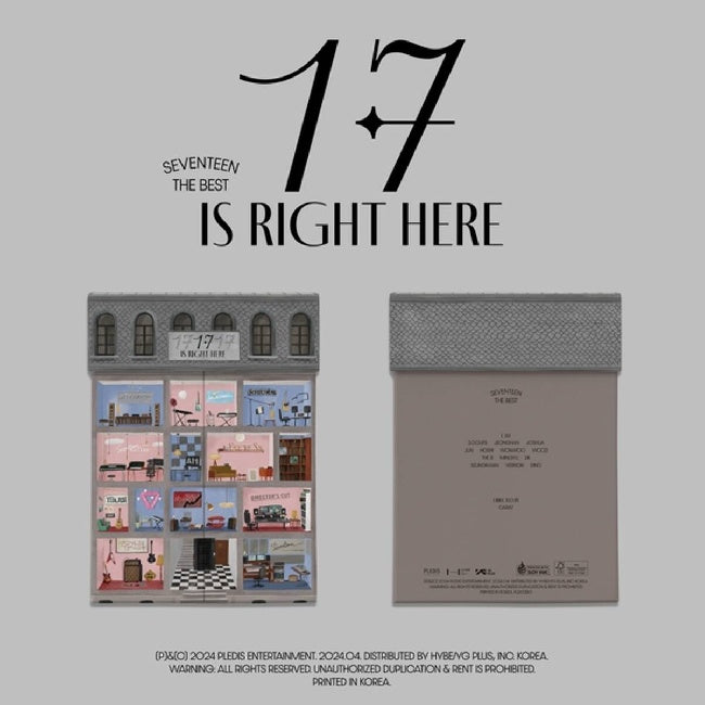 Seventeen - Seventeen best album '17 is right here' (CD)