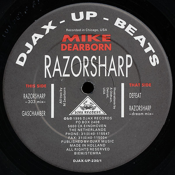 Mike Dearborn - Razorsharp (LP Tweedehands)