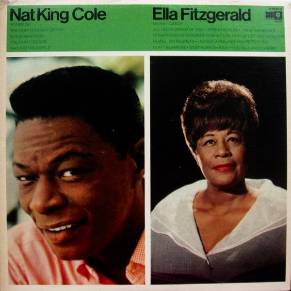 Nat King Cole, Ella Fitzgerald - Nat King Cole / Ella Fitzgerald  (LP Tweedehands)