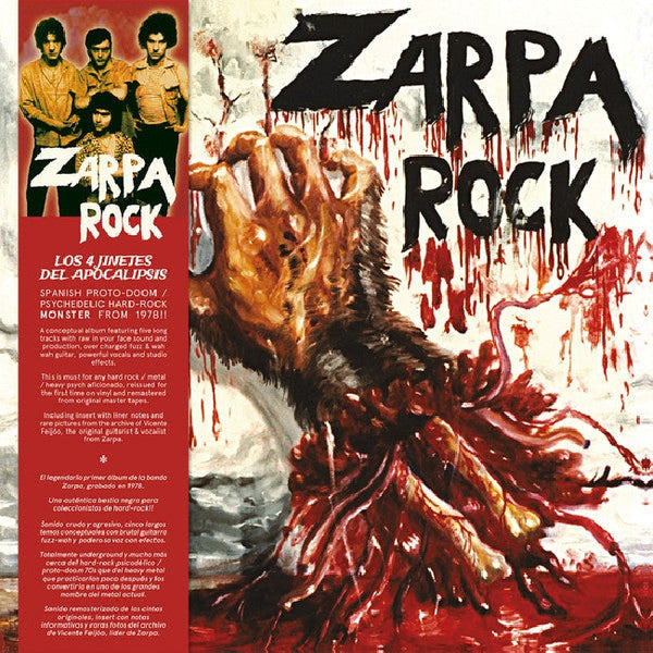 Zarpa Rock - Los 4 jinetes del apocalipsis (LP)