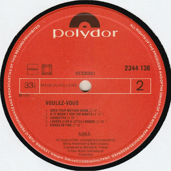 ABBA - Voulez-Vous (LP Tweedehands) - Discords.nl