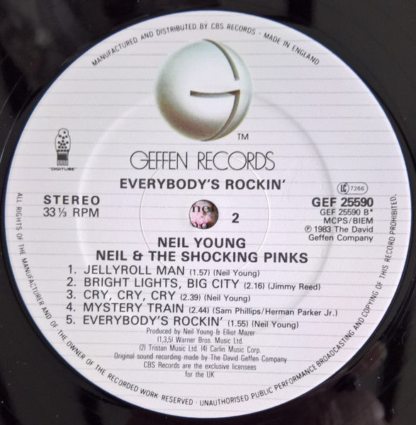 Neil Young & Shocking Pinks, The - Everybody's Rockin' (LP Tweedehands) - Discords.nl