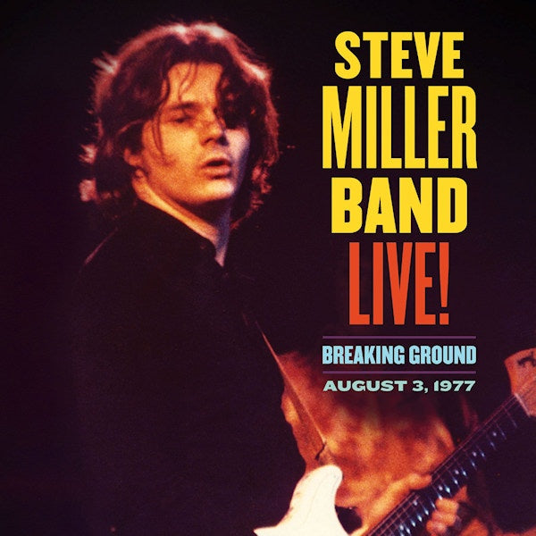 Steve Miller -band- - Live!: breaking ground august 3, 1977 (LP) - Discords.nl