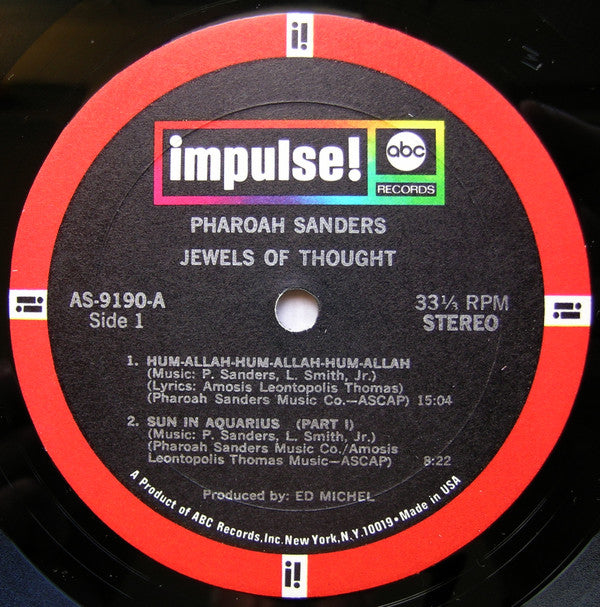 Pharoah Sanders - Jewels Of Thought (LP Tweedehands) - Discords.nl