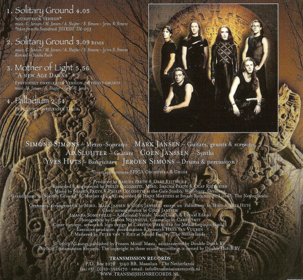 Epica (2) - Solitary Ground (CD Tweedehands)