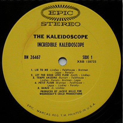 Kaleidoscope (3) - Incredible Kaleidoscope (LP Tweedehands)
