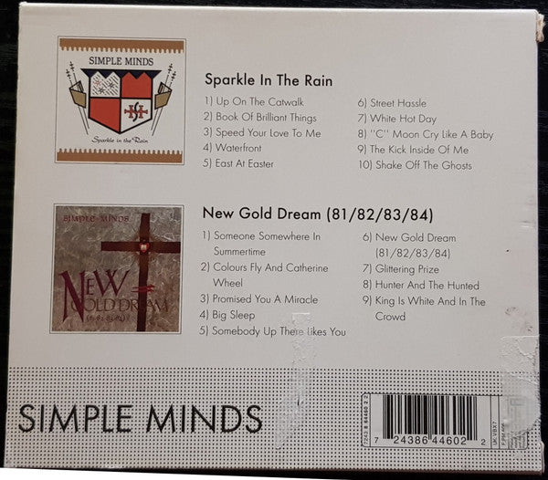 Simple Minds - Sparkle In The Rain / New Gold Dream (81/82/83/84) (CD Tweedehands) - Discords.nl