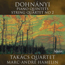 Marc Takacs Quartet -andré Hamelin - Dohnanyi: piano quintets & string quartet no. 2 (CD) - Discords.nl