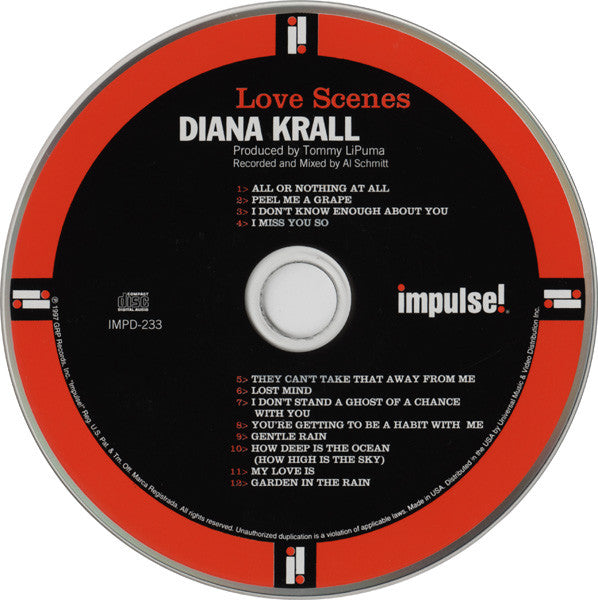Diana Krall - Love Scenes (CD Tweedehands) - Discords.nl