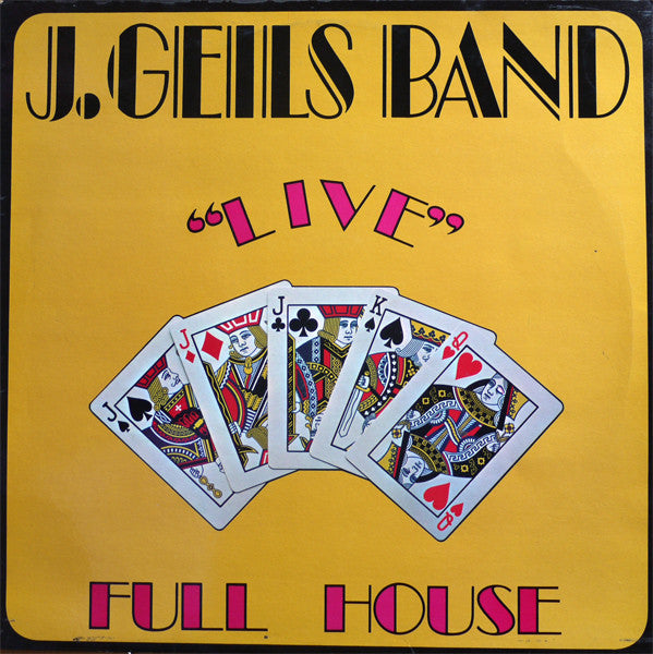 J. Geils Band, The - "Live" Full House (LP Tweedehands)