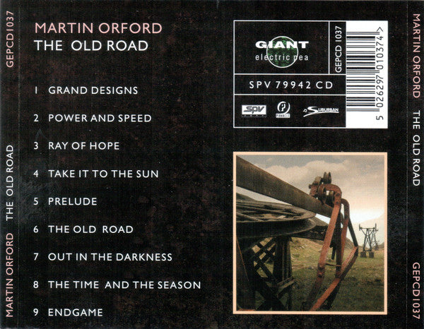 Martin Orford - The Old Road (CD Tweedehands)