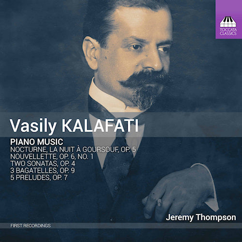 Jeremy Thompson - Vasily kalafati: piano music (CD) - Discords.nl