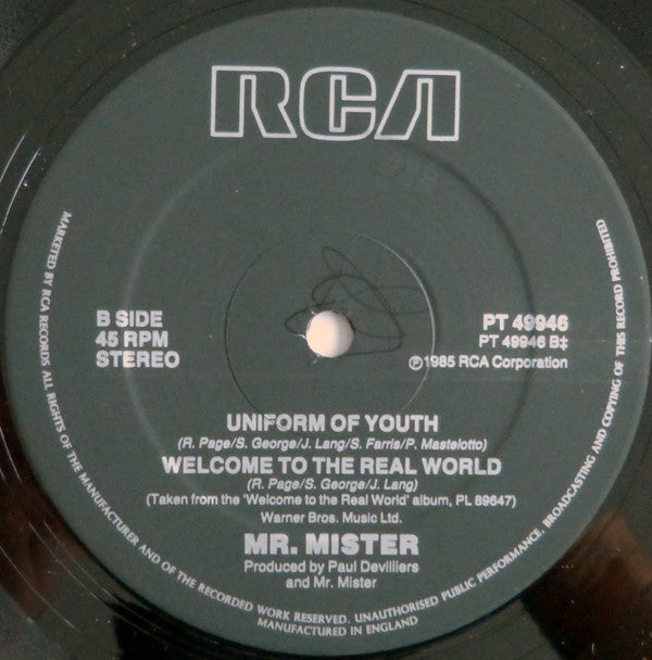 Mr. Mister - Broken Wings (Extended Version) (12" Tweedehands)