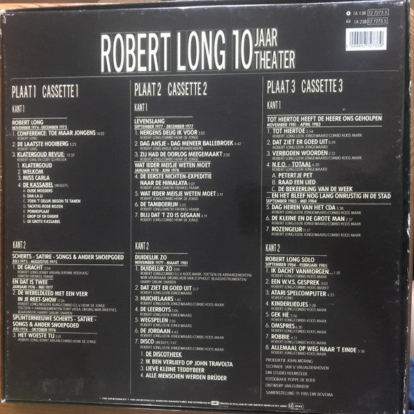 Robert Long - 10 Jaar Theater (LP Tweedehands)