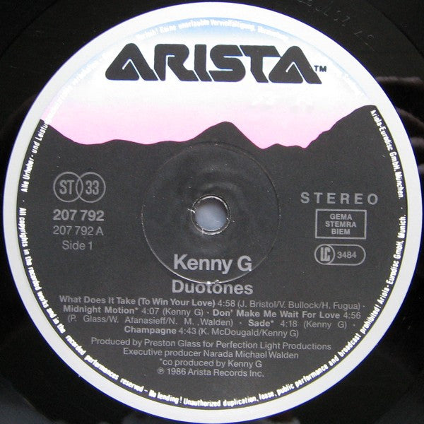 Kenny G - Duotones (LP Tweedehands)