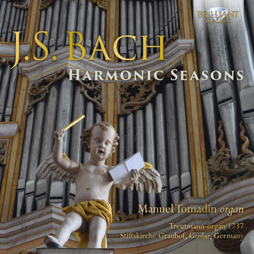 Manuel Tomadin - J.s. bach: harmonic seasons (CD) - Discords.nl